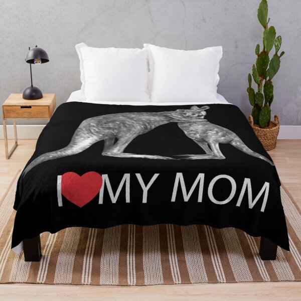 Item preview, "Kangaroo Love: Celebrating Motherhood from Down Under on Mother's Day for Kangaroo Lovers and Just a Girl Who Loves Kangaroos in Australia" designed and sold by artworkathome.