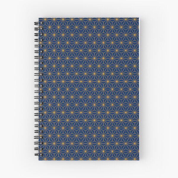 Item preview, Golden blue asanoha triangle pattern designed and sold by adriiicase.
