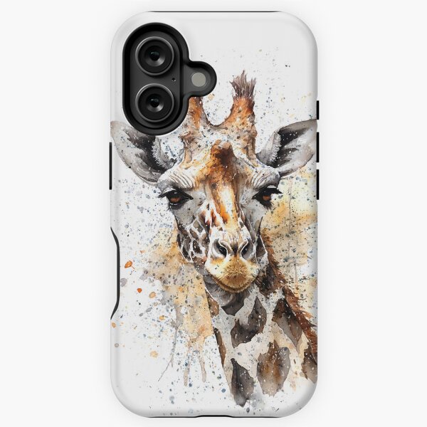 Item preview, Giraffe watercolor painting designed and sold by Kostart.