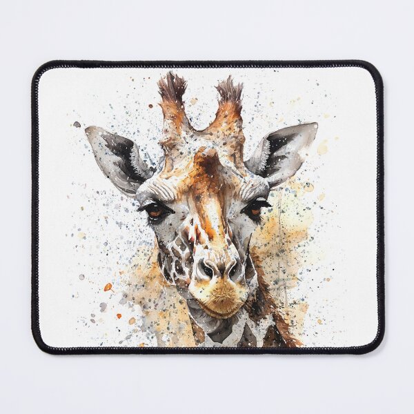 Item preview, Giraffe watercolor painting designed and sold by Kostart.