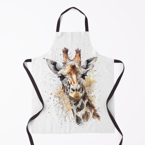 Item preview, Giraffe watercolor painting designed and sold by Kostart.