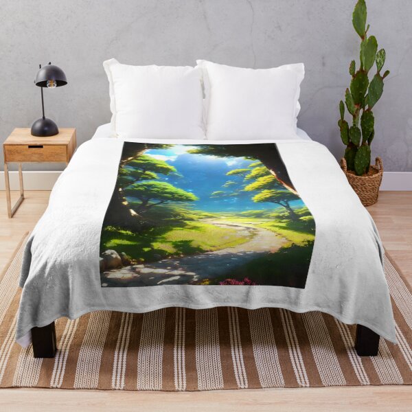Item preview, anime dream world landscape designed and sold by K1ndo.
