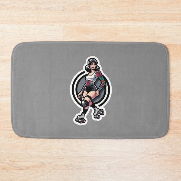 Item preview, Roller Derby Girl designed and sold by PinUpPizzazz.