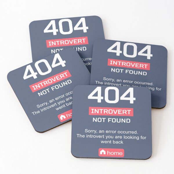 Item preview, 404 Introvert not Found designed and sold by sirwatson.