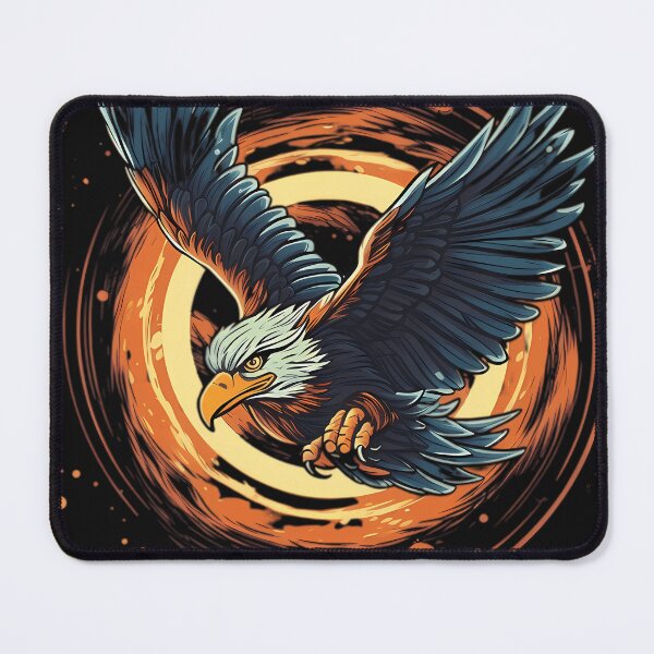 Item preview, Eagle With Fire Circle designed and sold by HarolGrant.