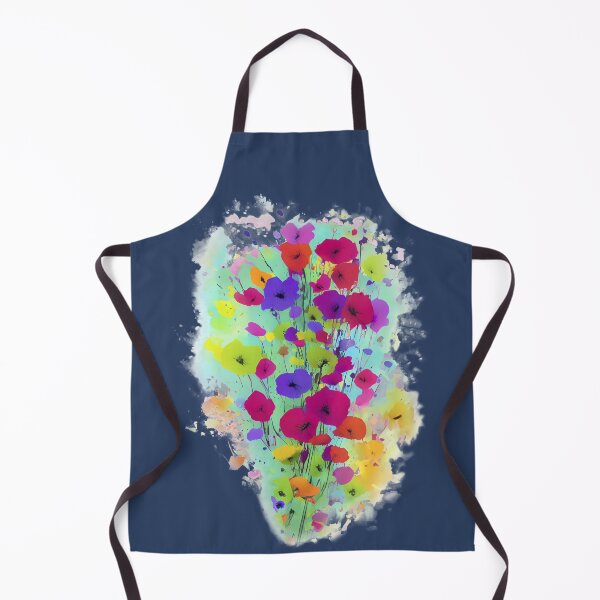 Item preview, Colorful Abstract Floral Design of a Bouquet of Sweet Peas Flowers designed and sold by HeavyHits.