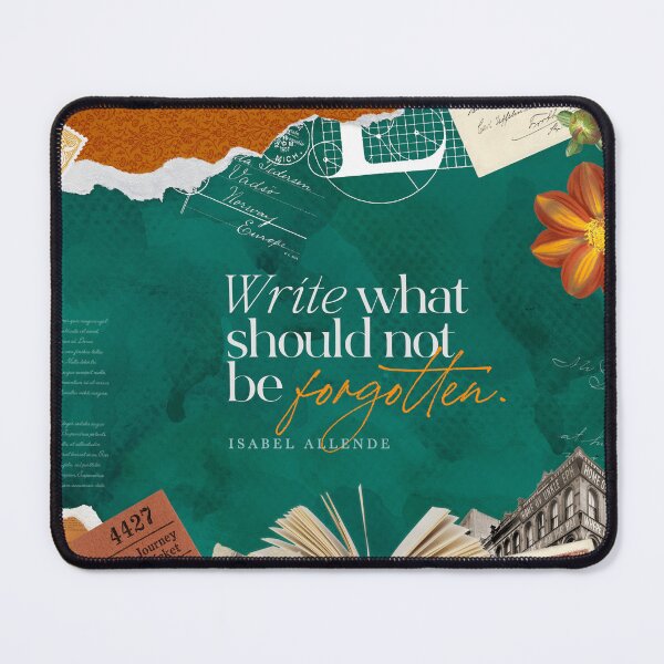 Item preview, Write what should not be forgotten  designed and sold by Stella Bookish Art.