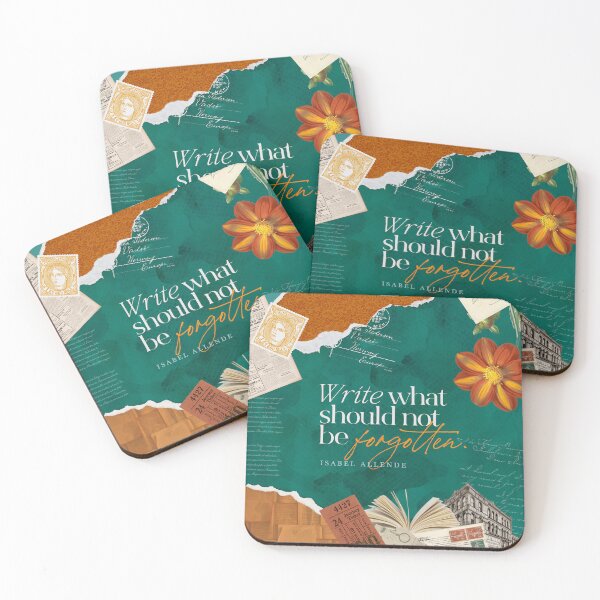 Item preview, Write what should not be forgotten  designed and sold by Stella Bookish Art.