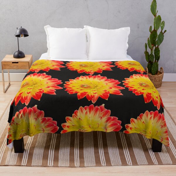 Item preview, Red and Yellow Dahlia designed and sold by Dalyndigital Photography.
