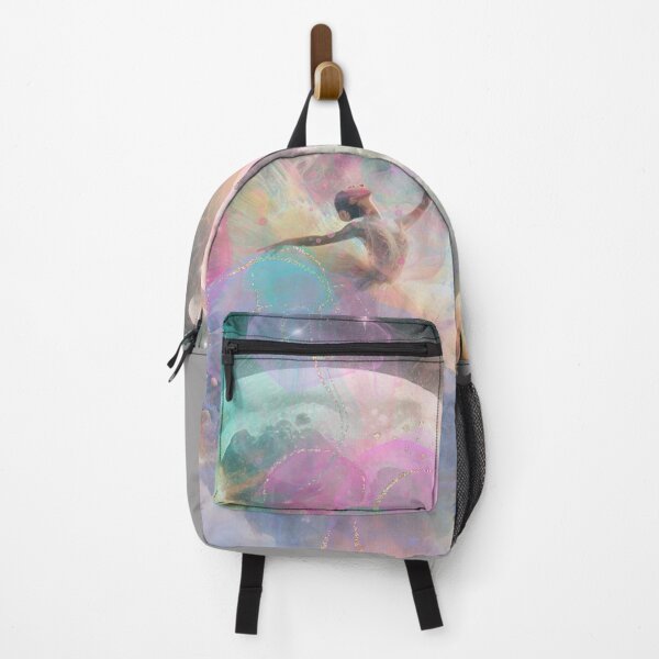 Item preview, surreal moon colorful stars night ballerina ballet universe designed and sold by MaciejPetelski.