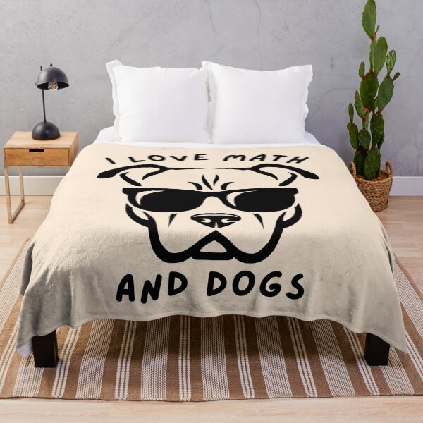 Item preview, I Love Math and Dogs Dog With Sunglasses designed and sold by SunfullyYours.