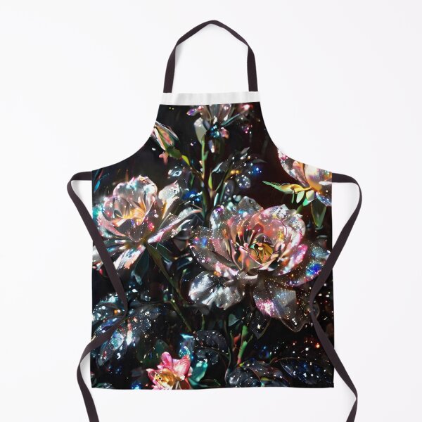 Item preview, Beautiful Charcoal Gray Pattern - Moonlit Blooms designed and sold by Creative.Shop.