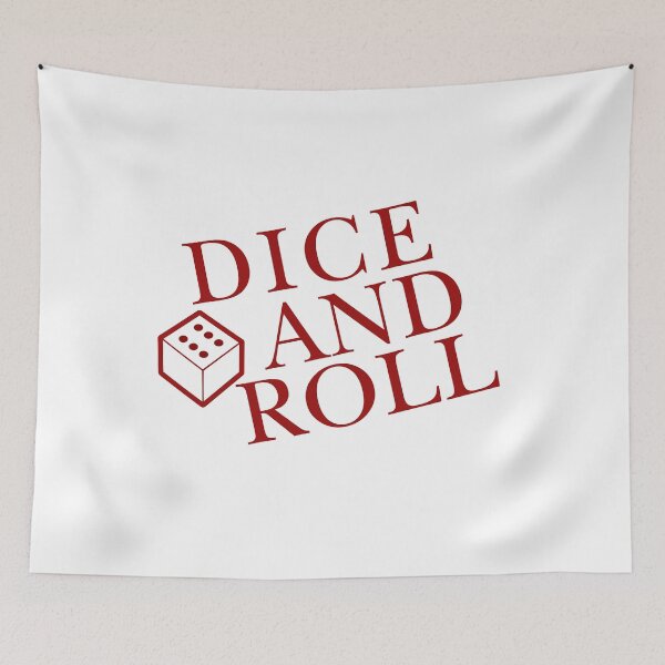 Item preview, Dice and Roll designed and sold by IrinaCapitan.