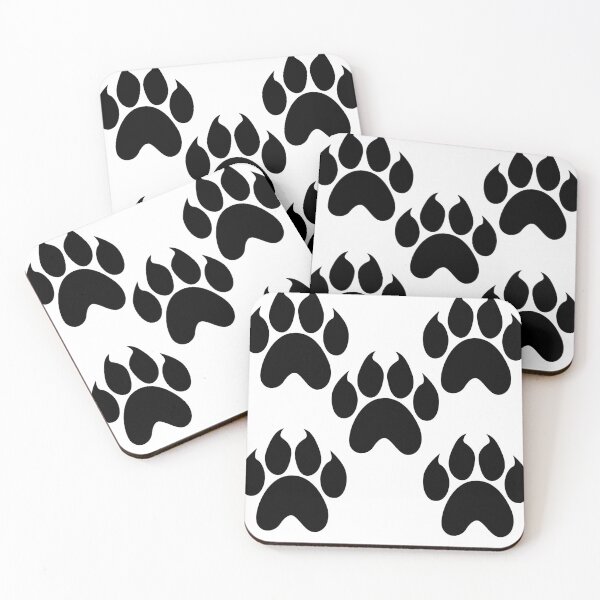 Item preview, Furry joy - Dog paw prints designed and sold by DesignsbySisco.