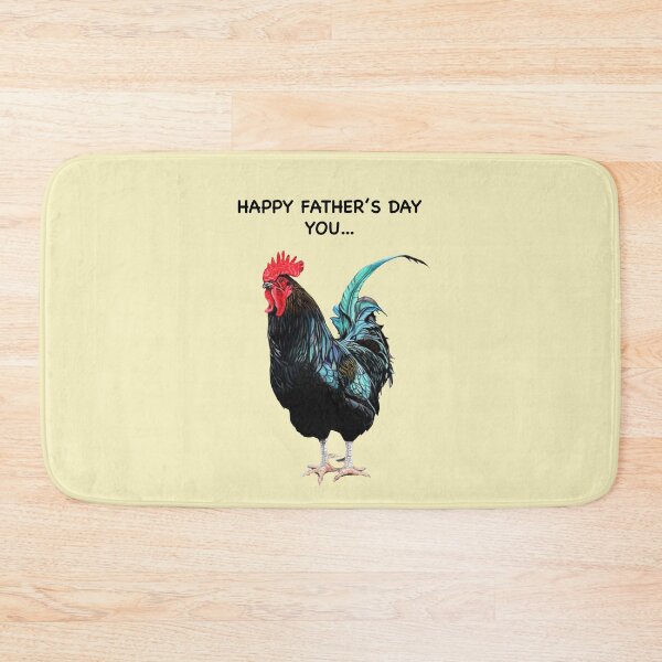 Item preview, Happy Father's Day Cockerel designed and sold by IslesArt.
