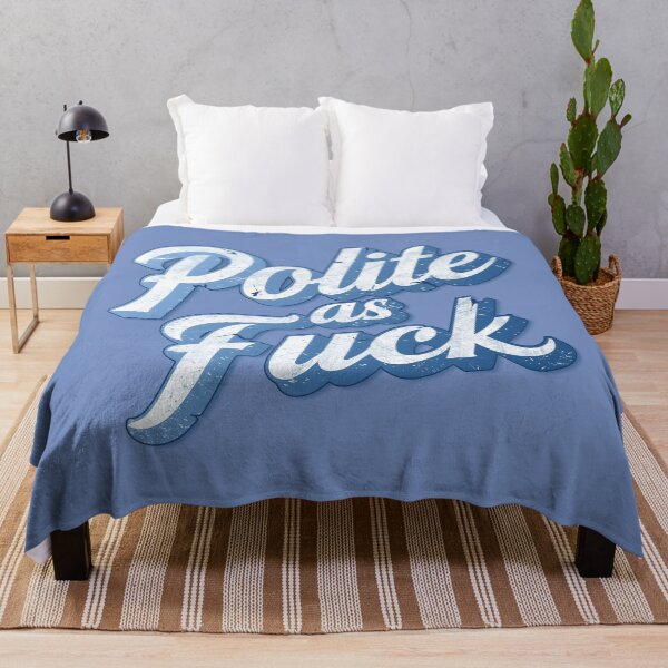 Item preview, POLITE AS FUCK Vintage designed and sold by NickTaroDesign.