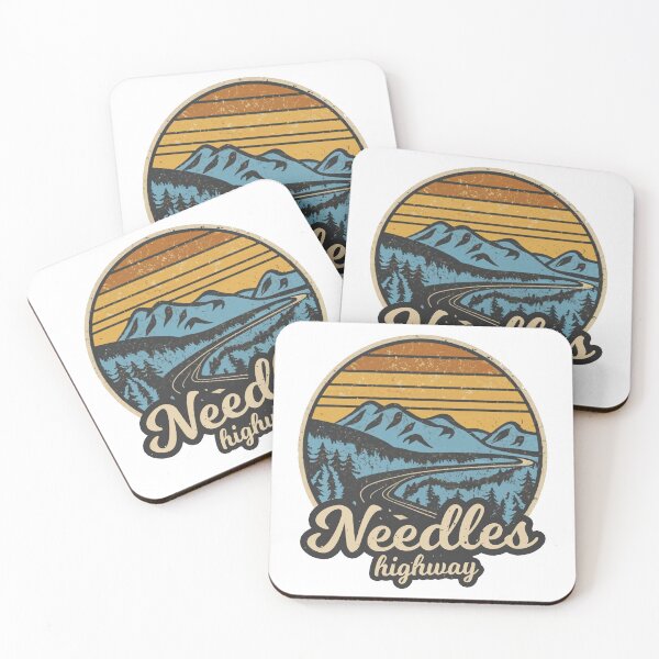 Item preview, Needles Highway South Dakota Retro designed and sold by Esskay Designs.