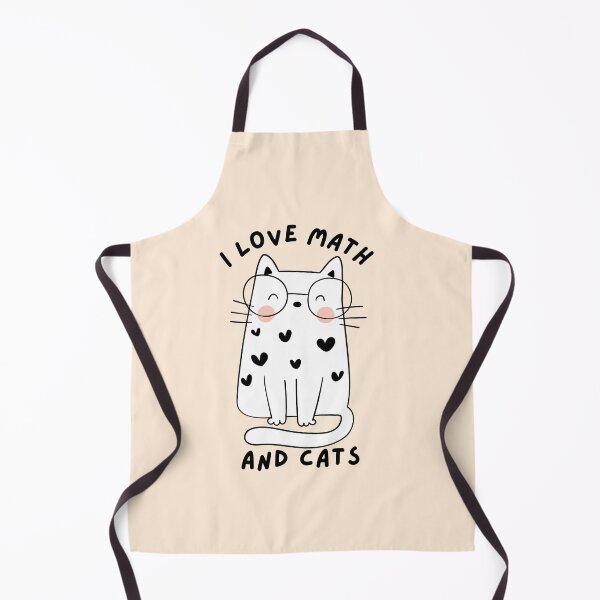 Item preview, I Love Math and Cats Cat With Sunglasses designed and sold by SunfullyYours.