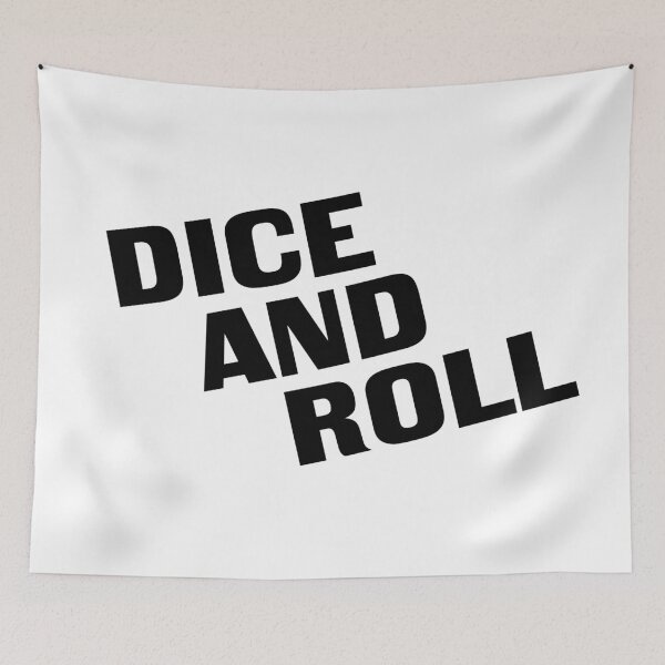 Item preview, Dice and Roll designed and sold by IrinaCapitan.
