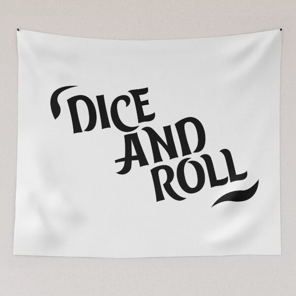 Item preview, Dice and Roll designed and sold by IrinaCapitan.