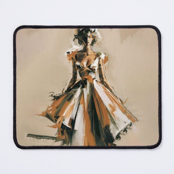 Item preview, Expressive Abstract Art: Bold Brushstrokes of Female Figures designed and sold by MarinaFila.