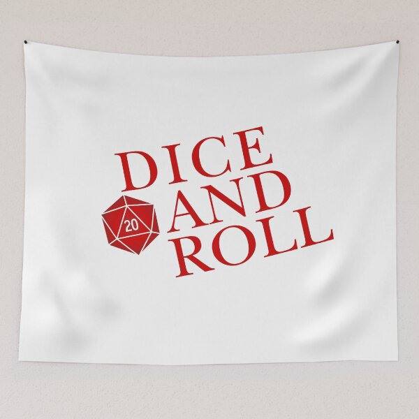 Item preview, Dice and Roll designed and sold by IrinaCapitan.
