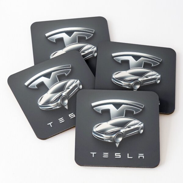 Item preview, Tesla logo designed and sold by TEEJAMBOREE.