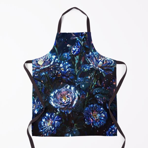 Item preview, Beautiful Midnight Blue Pattern - Moonlit Blooms designed and sold by Creative.Shop.