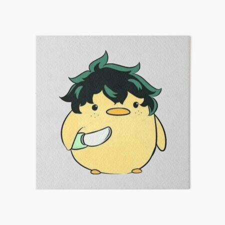 Item preview, Cute duck anime main character fanart designed and sold by Clothops.
