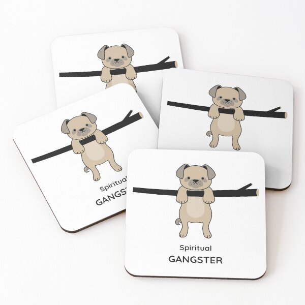 Item preview, Spiritual gangster cute funny dog manifestation affirmation universe designed and sold by SoulfulT.