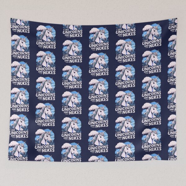 Item preview, Unicorns are real and so are nukes. designed and sold by dscostu.