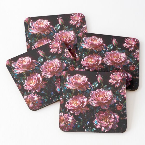 Item preview, Beautiful Soft Pink Pattern - Moonlit Blooms designed and sold by Creative.Shop.