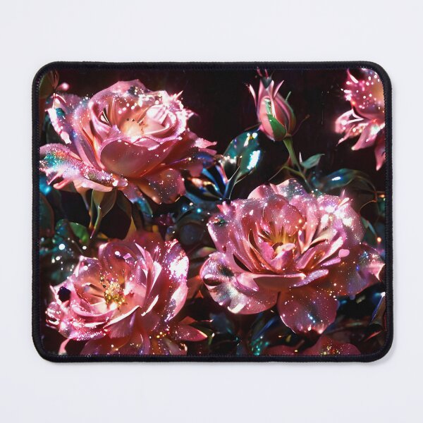 Item preview, Beautiful Soft Pink Pattern - Moonlit Blooms designed and sold by Creative.Shop.