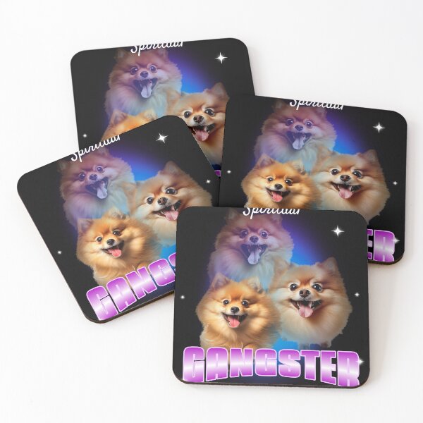 Item preview, Spiritual gangster funny dog pomeranian affirmation manifestation mental health designed and sold by SoulfulT.