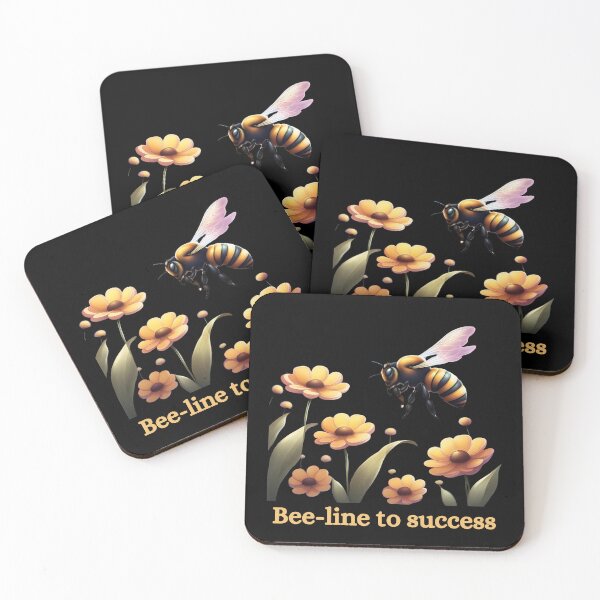 Item preview, Bee-Line to Success Inspirational Motivational Design designed and sold by VanessaMF.