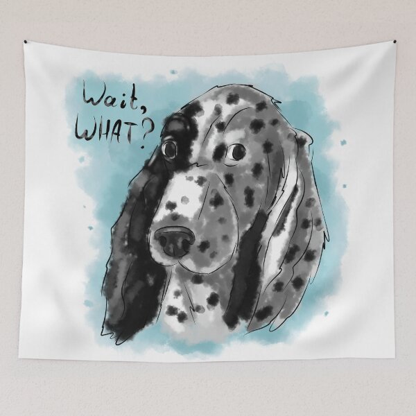 Item preview, Funny English Setter designed and sold by Antiope33.
