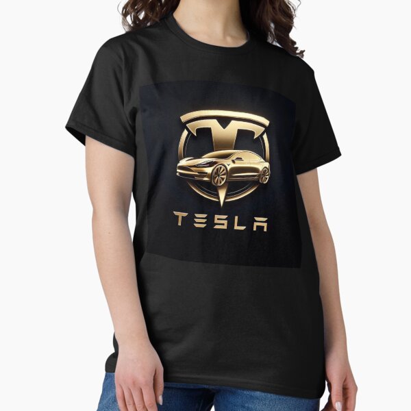 Item preview, Tesla-Logo designed and sold by TEEJAMBOREE.