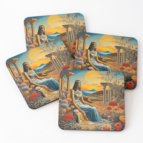 Item preview, Cleopatra ponders in the garden designed and sold by George Hutton Hunter.