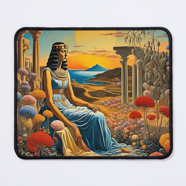 Item preview, Cleopatra ponders in the garden designed and sold by George Hutton Hunter.