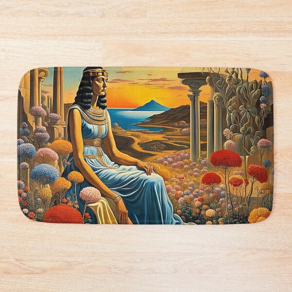 Item preview, Cleopatra ponders in the garden designed and sold by George Hutton Hunter.