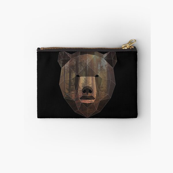 Item preview, Low Poly Double Exposure Bear designed and sold by yajyolid.