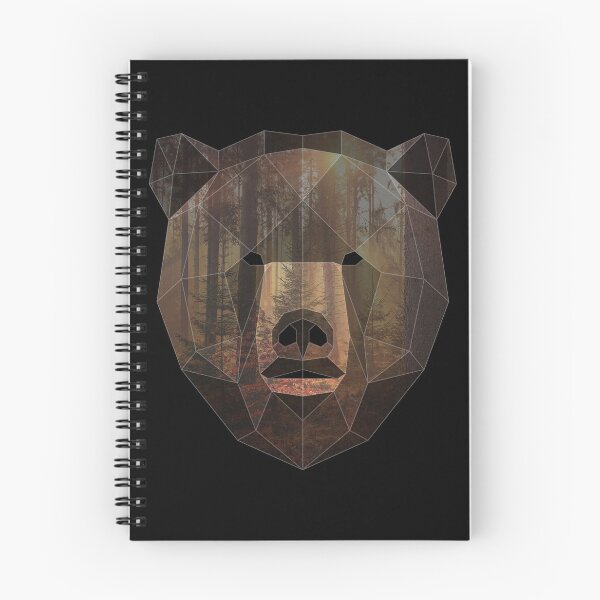 Item preview, Low Poly Double Exposure Bear designed and sold by yajyolid.