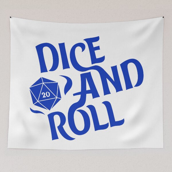 Item preview, Dice and Roll designed and sold by IrinaCapitan.