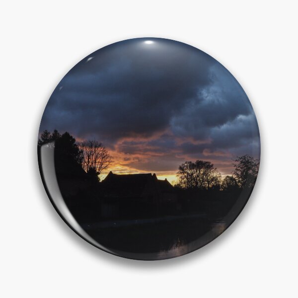 Item preview, Angry clouds over Lower Slughter designed and sold by Martin Fenton.