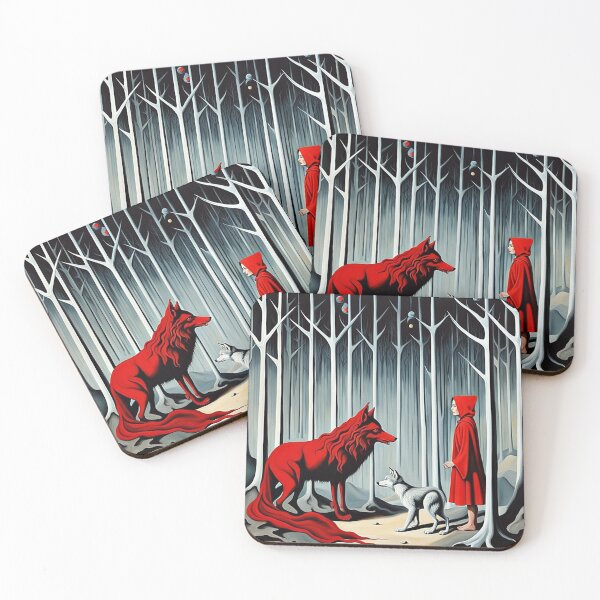 Item preview, Little Red Riding Hood meets the Wolf designed and sold by George Hutton Hunter.