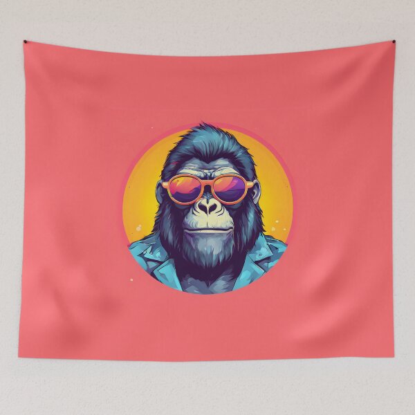 Item preview, Gorilla colorful  designed and sold by Silviajones.