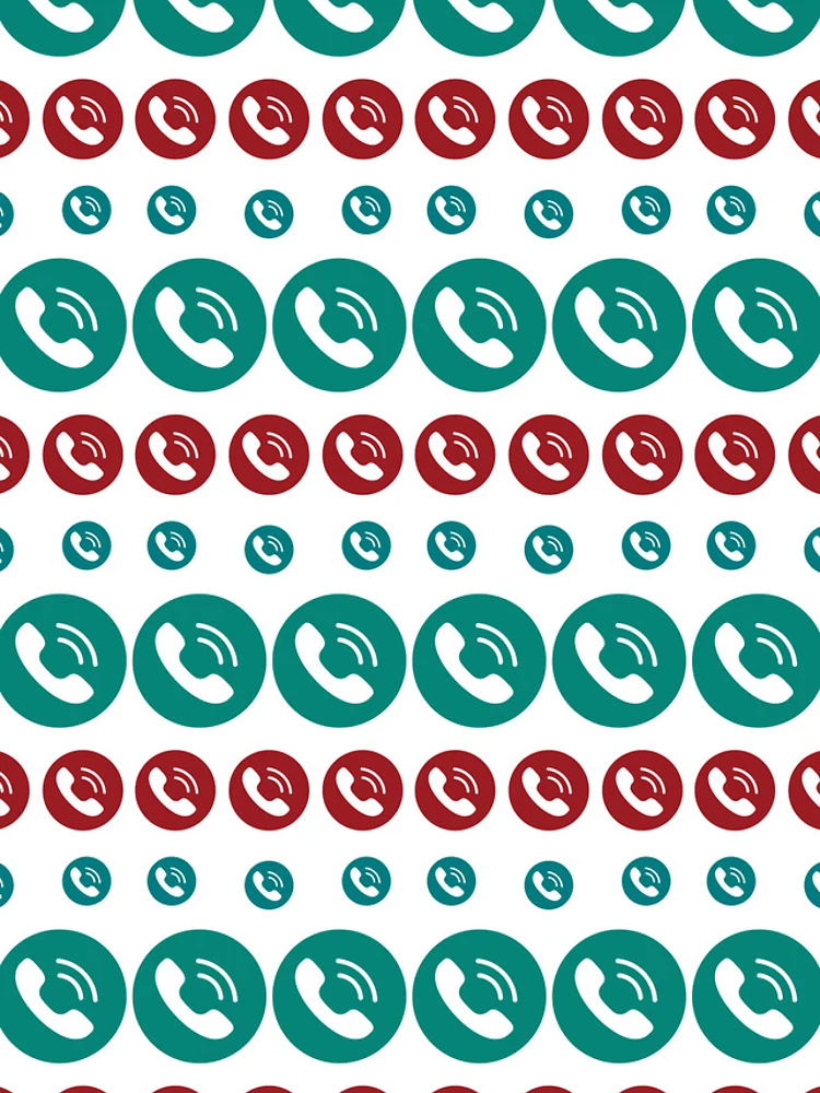 Thumbnail 4 of 4, Samsung Galaxy Phone Case, Phone Call Pattern designed and sold by PatternCreators.