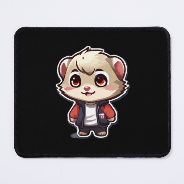 Item preview, Overjoyed Chibi Ferret designed and sold by products4urduke.