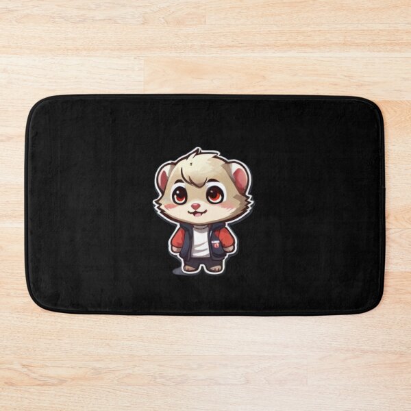 Item preview, Overjoyed Chibi Ferret designed and sold by products4urduke.
