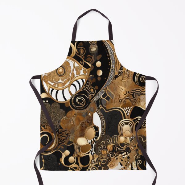 Item preview, Abstract In gold and black  designed and sold by Flowersonstuff.